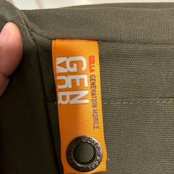 Gently Used GENMOD Gray Canvas Bag - Picture 5 of 8